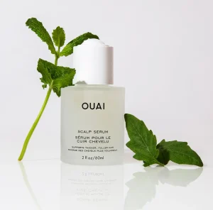 OUAI Scalp Serum bottle with dropper