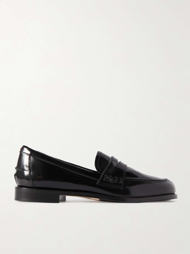 Hailey Bieber loafers
