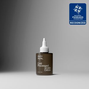Act + Acre Cold Processed Scalp Detox serum bottle
