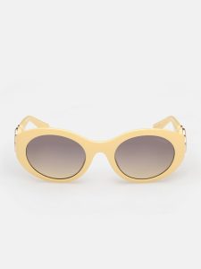 GUESS Oval Plastic Peony Sunglasses