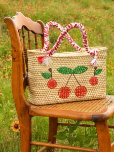 CORAZON PLAYERO Love Cherry Tote Bag